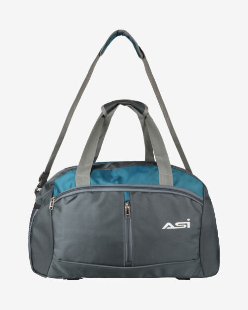 ASI D-Cut Gym Bag Or Sports Bag Grey & Blue