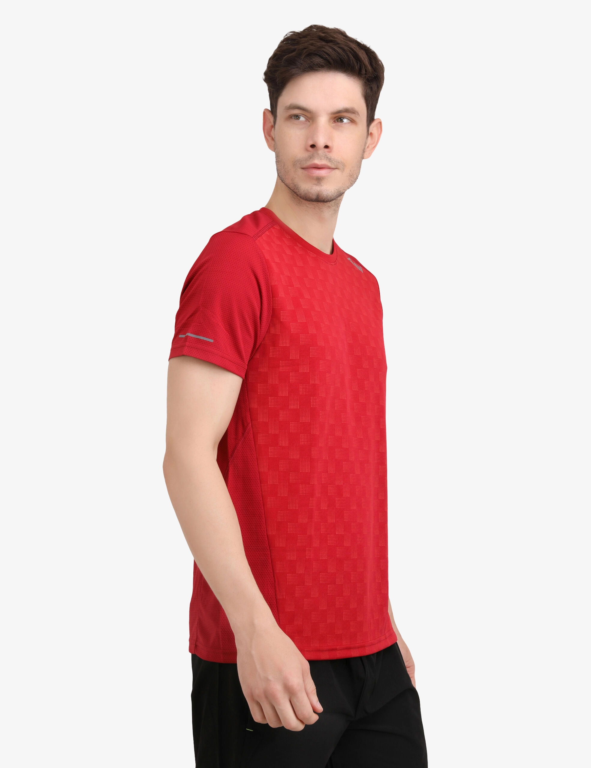 ASI Amaze Sports T-Shirt Red Color for Men