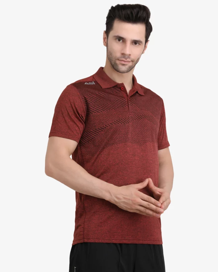 ASI Aligator T-Shirt Mehroon Color