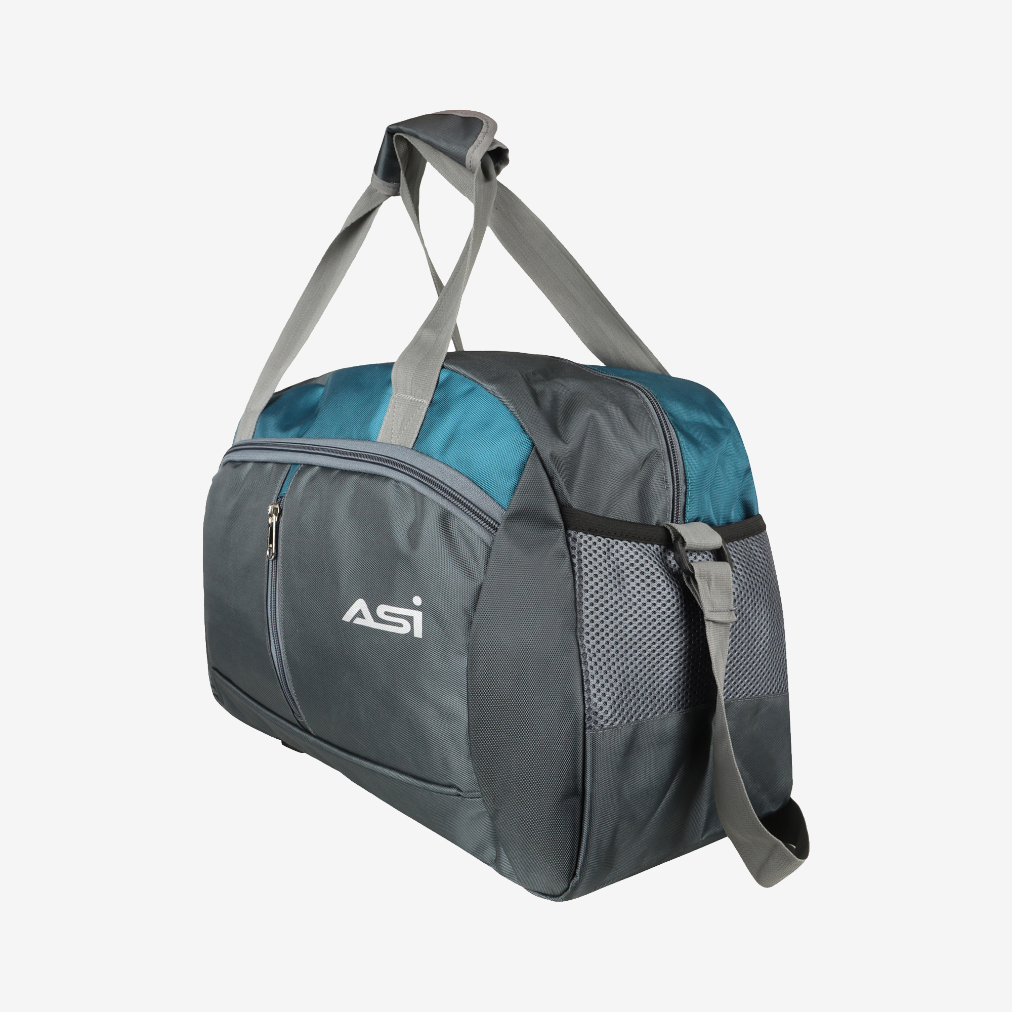 ASI D-Cut Gym Bag Or Sports Bag Grey & Blue
