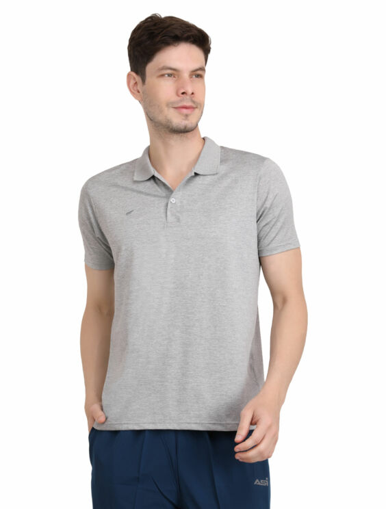 ASI Fest Sports Tee Shirt for Men Grey Color