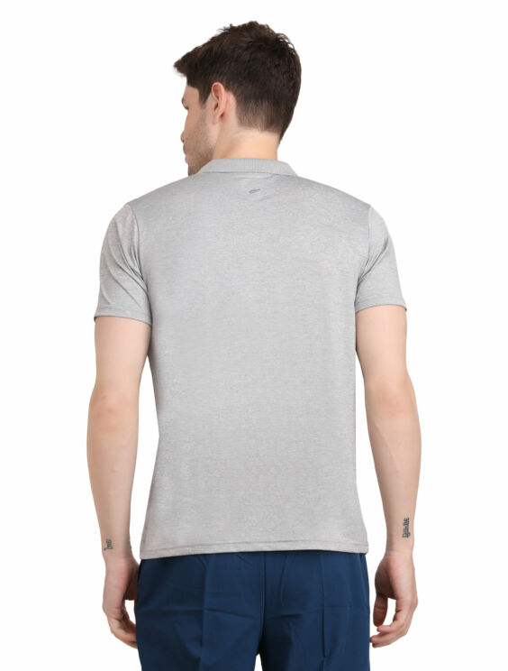 ASI Fest Sports Tee Shirt for Men Grey Color