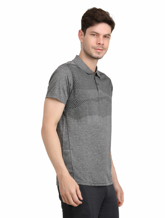 ASI Aligator Tee Shirt Dark Grey Color