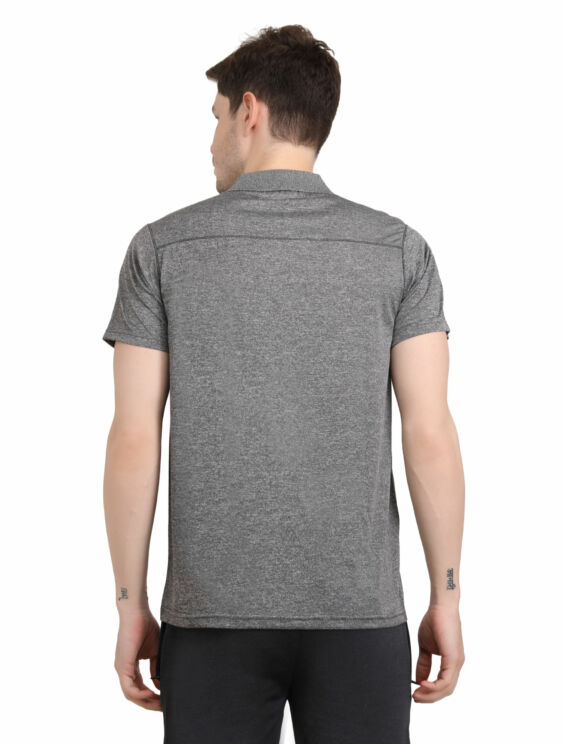 ASI Aligator Tee Shirt Dark Grey Color