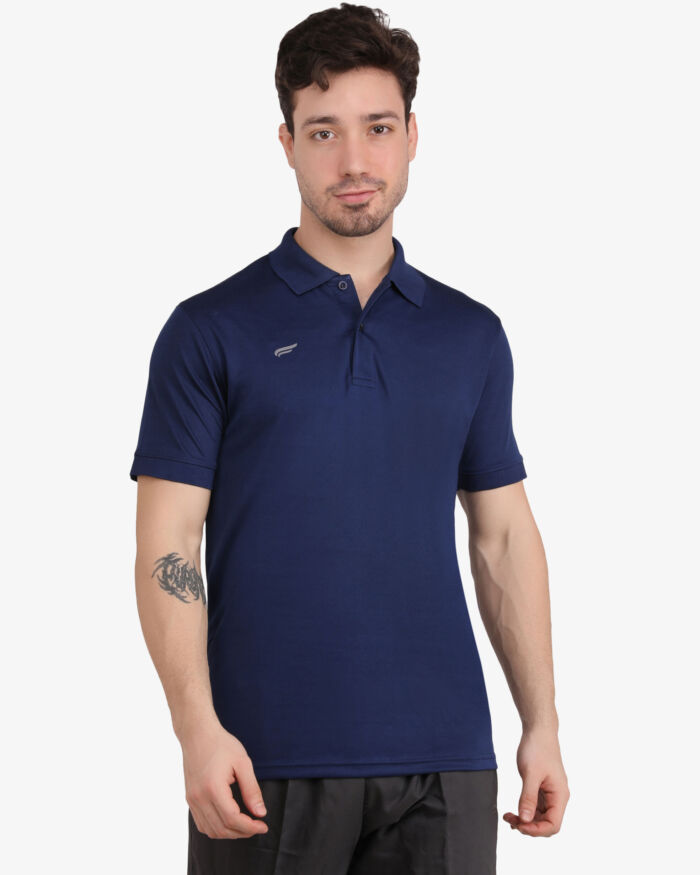 ASI GenX Navy Blue T-Shirt for Men