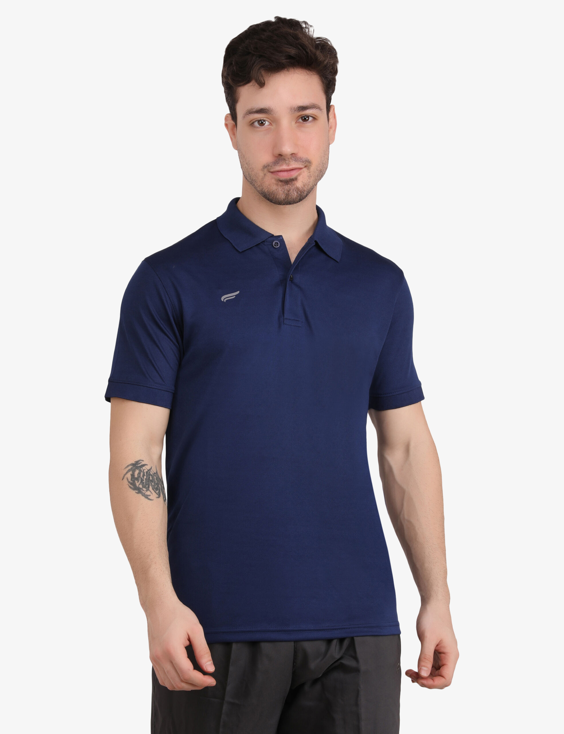 ASI GenX Navy Blue T-Shirt for Men