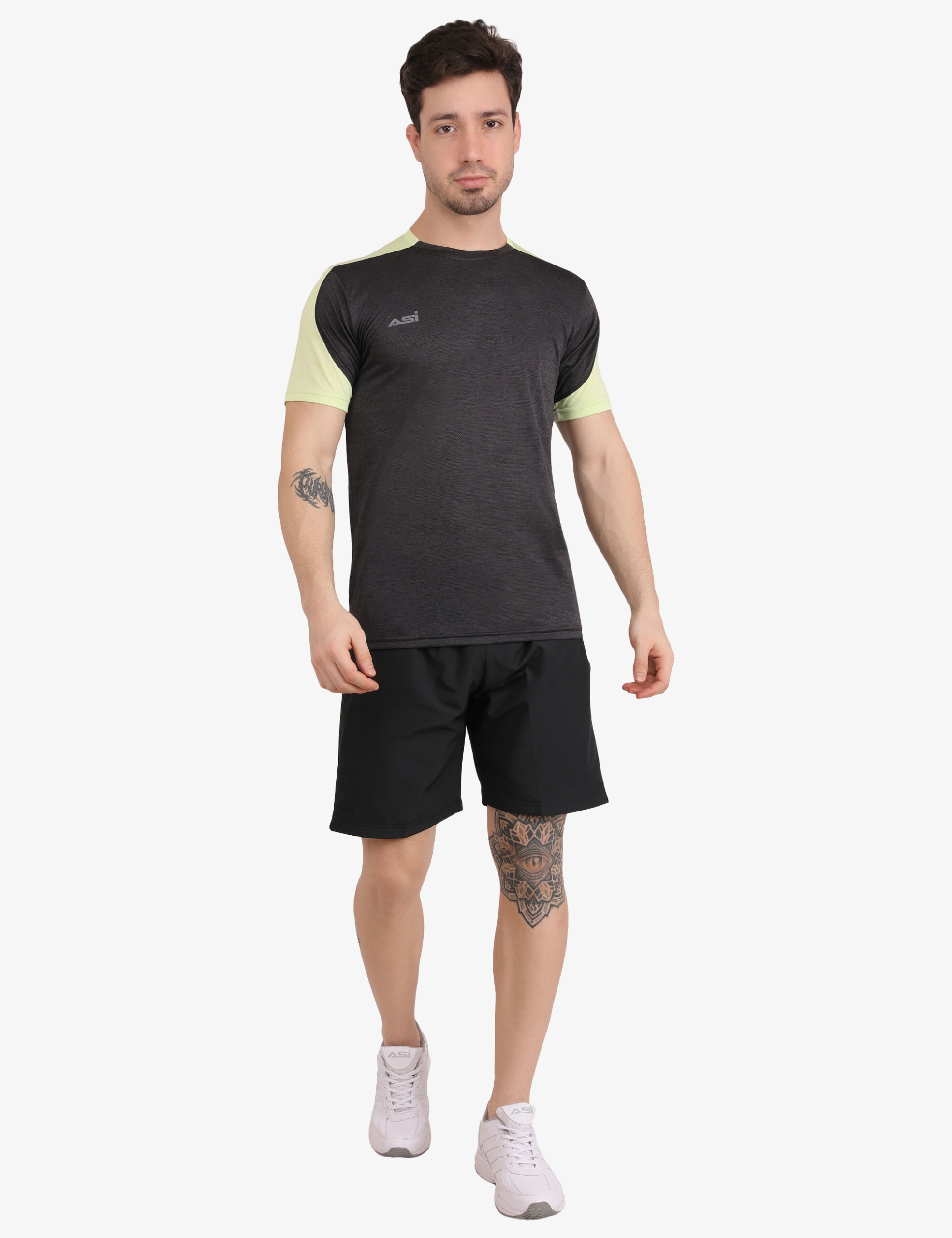 ASI Swift Sports T-Shirt for Men Black Color