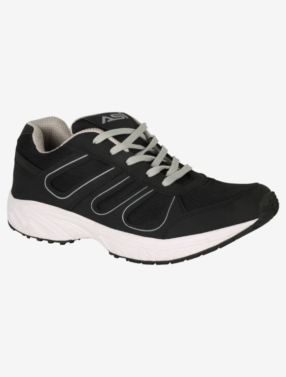 ASI Beeta Black Sports Shoes for Men