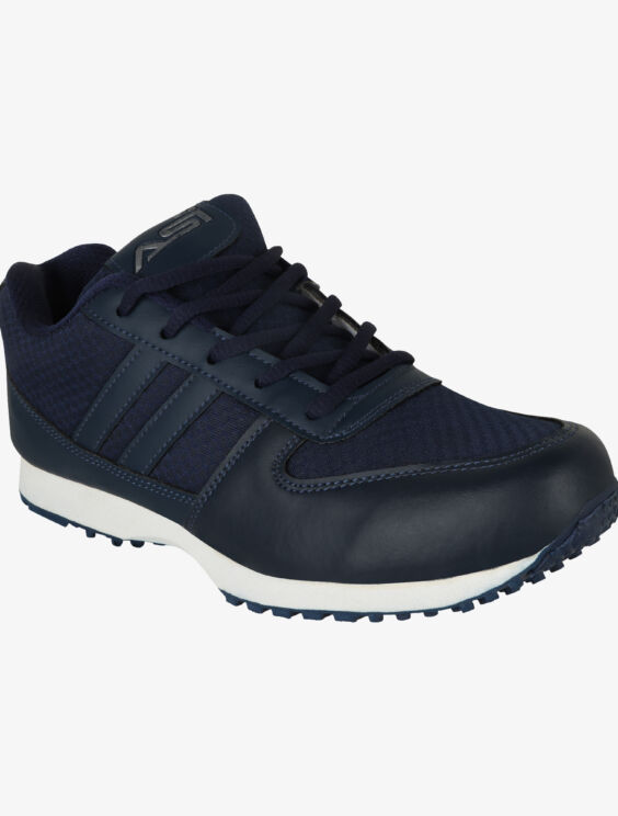 ASI Marathon Navy Blue Sports Shoes for Men