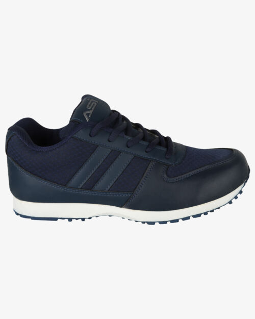 ASI Marathon Navy Blue Sports Shoes for Men