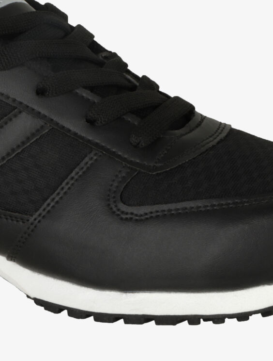 ASI Marathon Black Sports Shoes for Men