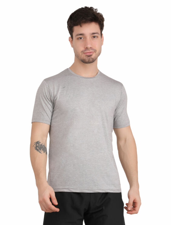 ASI All Rounder Tee Shirt for Men Light Grey Color