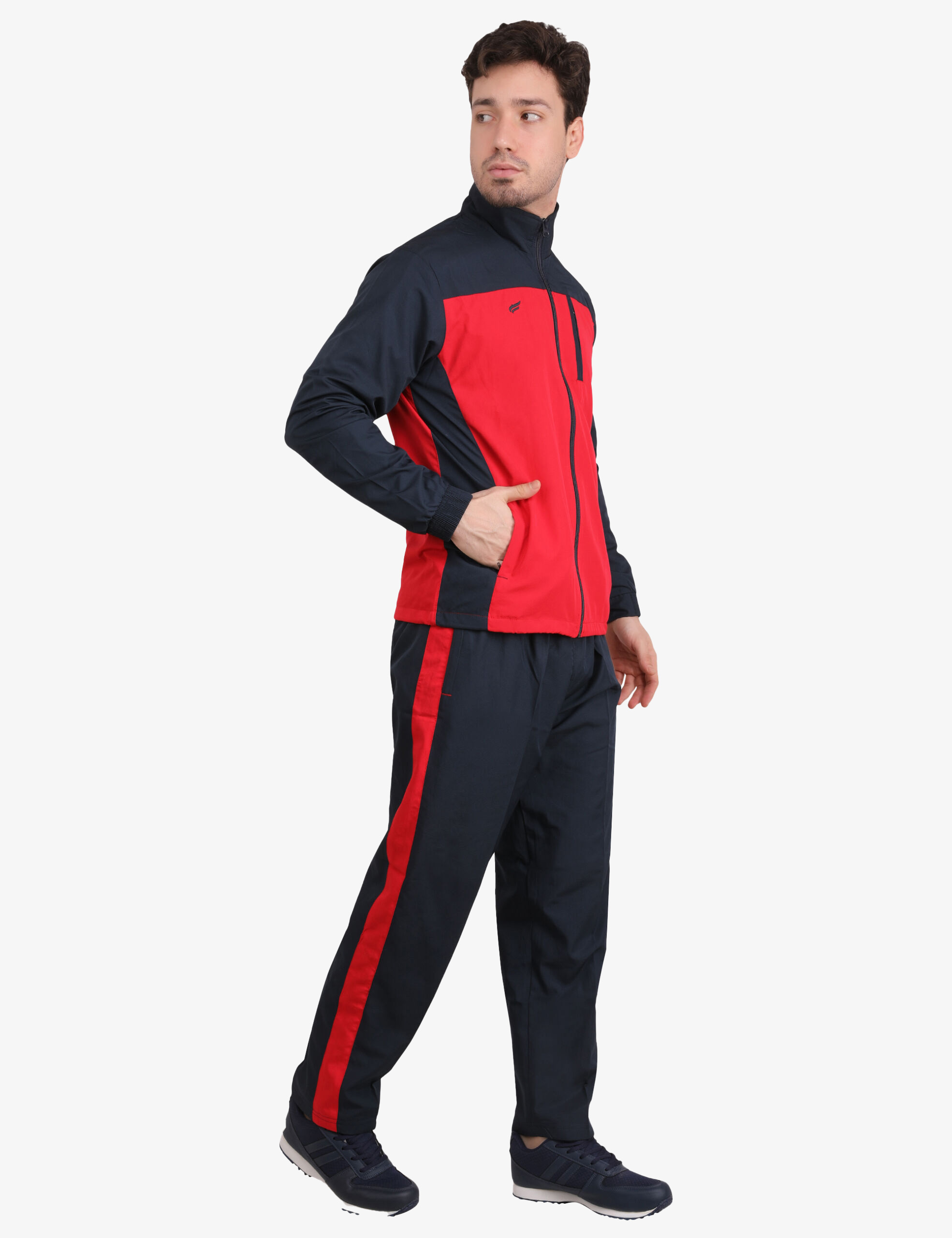 ASI Urban Track Suit Navy Blue x Red for Men