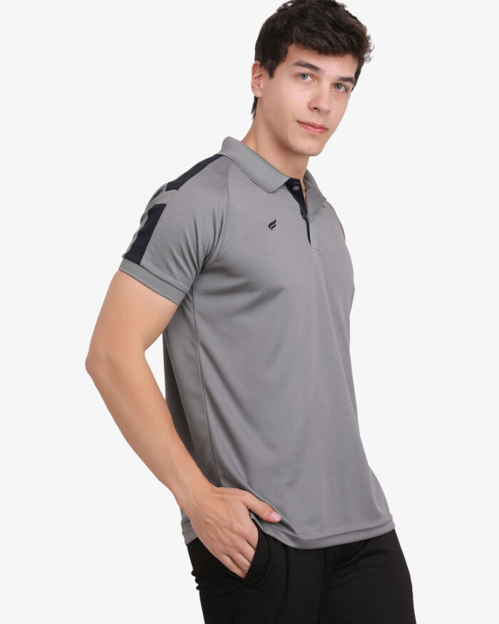 ASI Cruiser Light Grey Sports T-shirt for Men