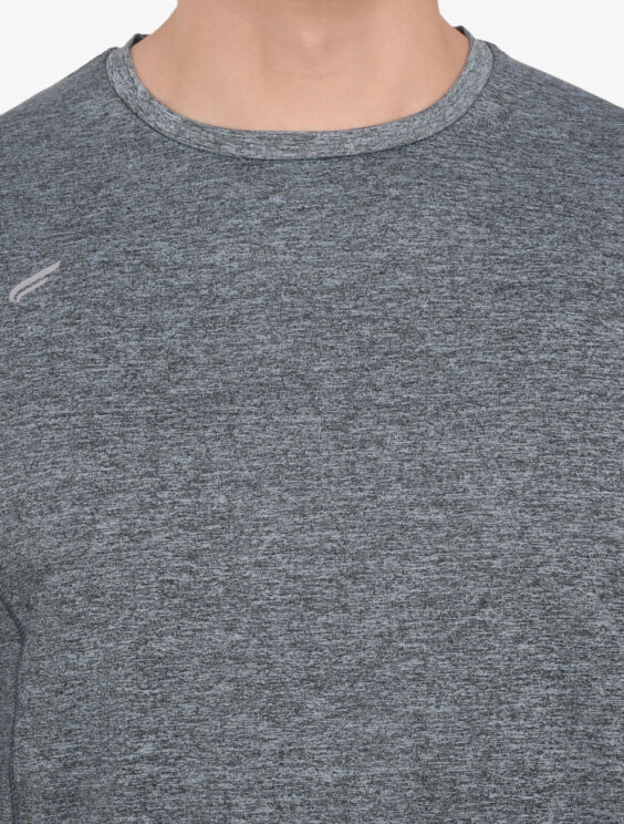 ASI Aqua Grey Sports T-shirt for Men