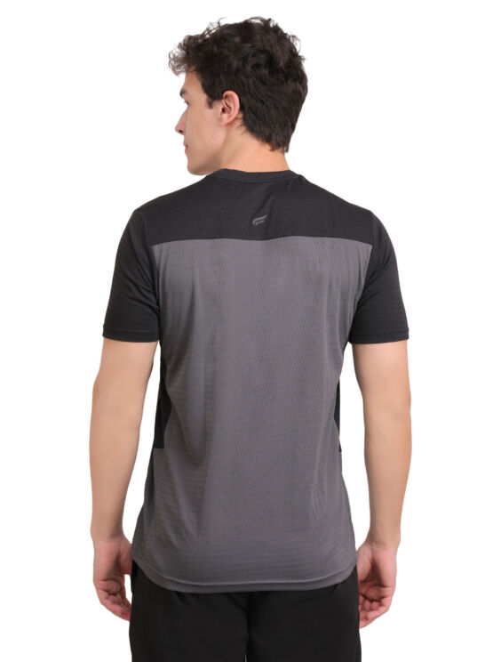 ASI Styler Dark Grey Sports T-shirt for Men