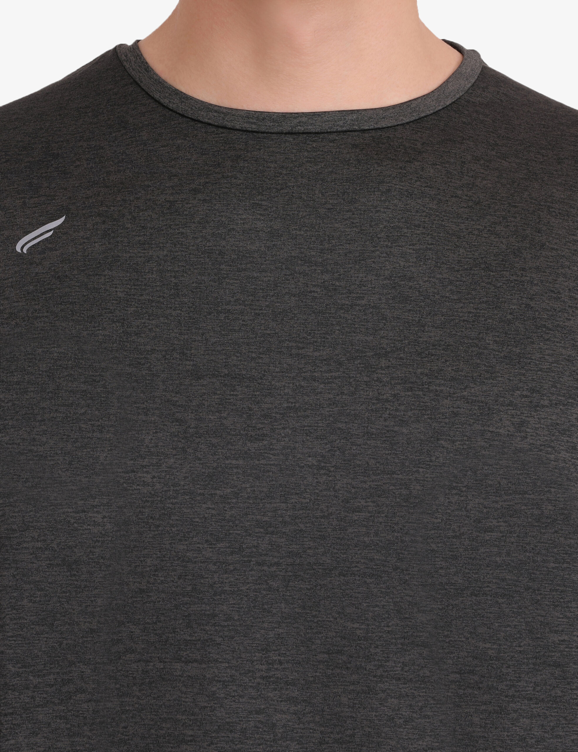 ASI Aqua Charcoal Sports T-shirt for Men