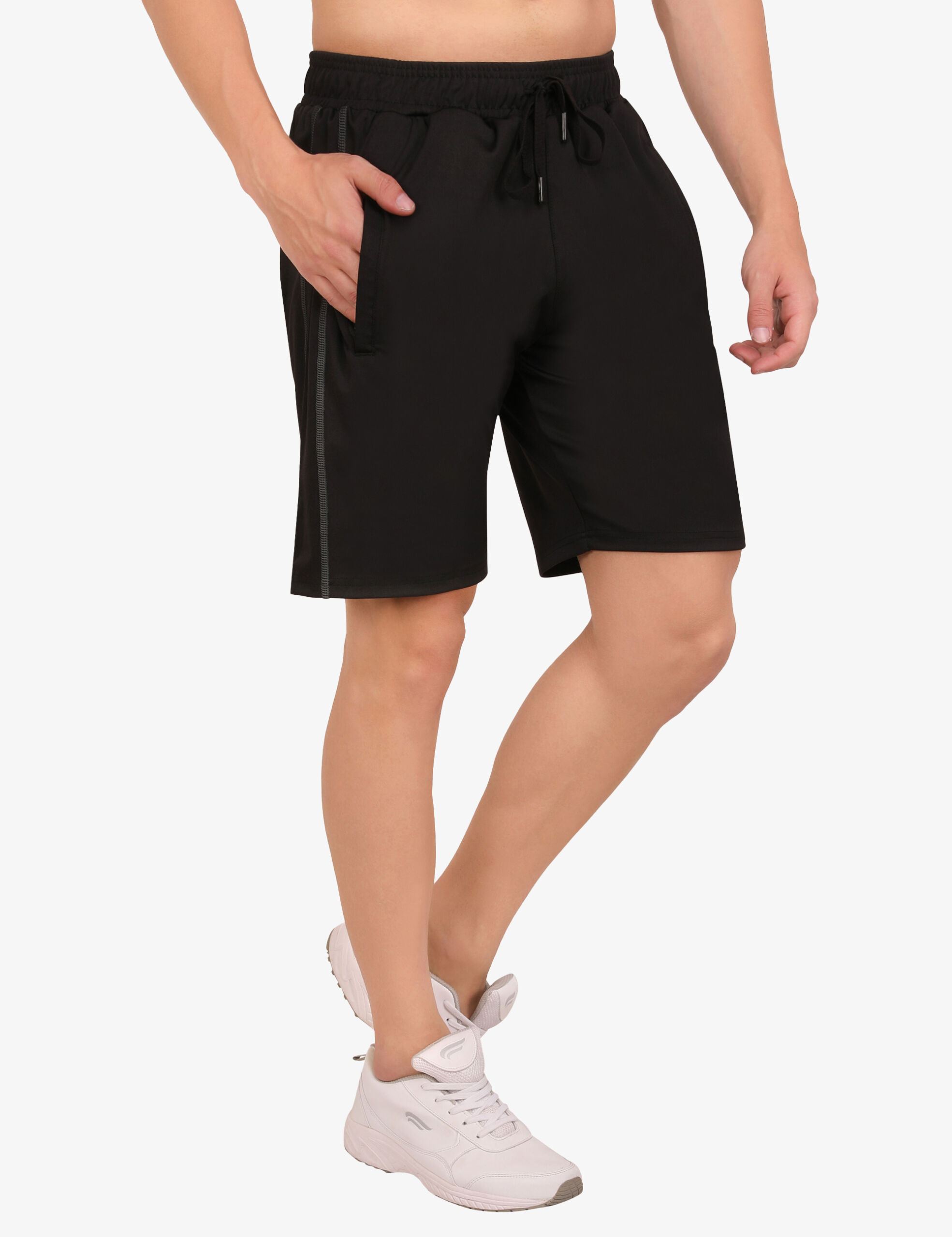 ASI Breeza Black Shorts for Men